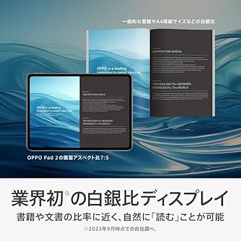 OPPO Pad 2 8GB/256 日本版 グレー 充電器、コード未使用 Wi-Fi) NEW OPPO Pad 2 8GB+256GB GREY Bluetooth Octa Core